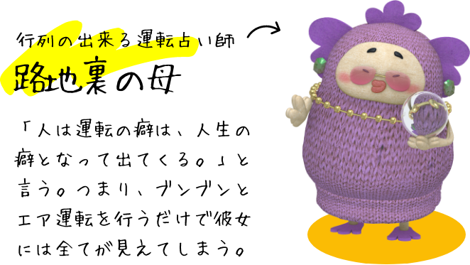 路地裏の母